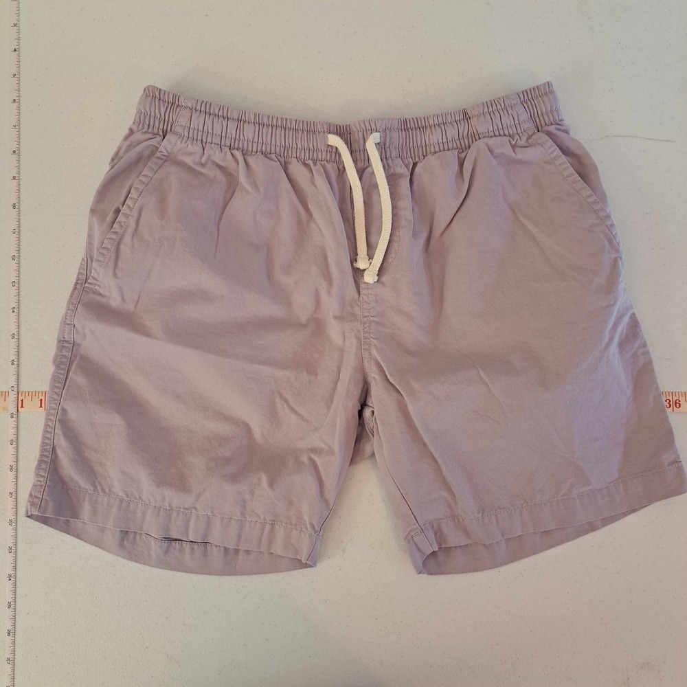 Massive Apparel Shorts Large Mauve Elastic Drawstring 1116-100-B4